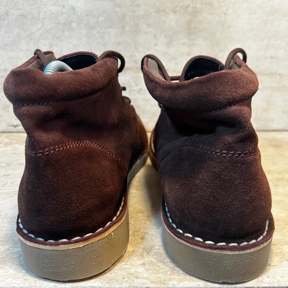 Clifford James Desert Boots‎ Mens US 8 UK 7 Dark Brown Suede Shoes 11CS169